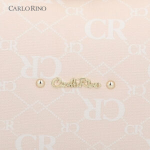 CR Monogram in Cream Shoulder Tote