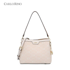 CR Monogram in Cream Shoulder Bag