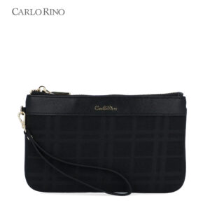 CR Brushed Plaid Wristlet