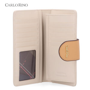 CR Monogram in Cream Fold Wallet