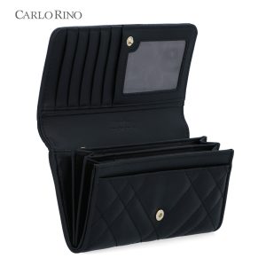 Glen Quilted 2 Fold Wallet