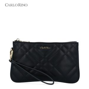 Glen Quilted Wristlet