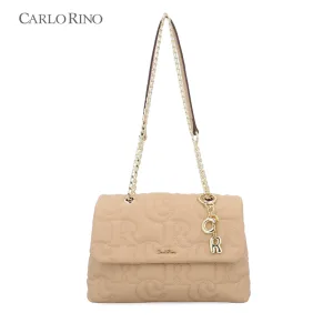 CR Sculpted Monogram Shoulder Bag