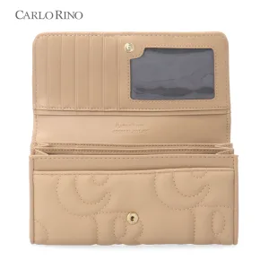 CR Sculpted Monogram 2 Fold Wallet