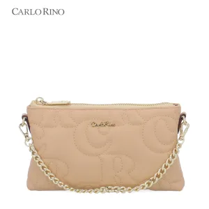 CR Sculpted Monogram Crossbody Wallet