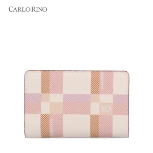 CR Dainty Check 2-Fold Short Wallet II