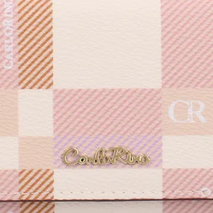 CR Dainty Check 3-Fold Wallet