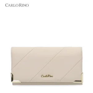 CR Angela 2 Fold Long Wallet