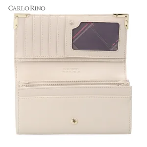 CR Angela 2 Fold Long Wallet