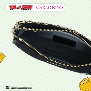 Tom and Jerry Nylon Wristlet Crossbody