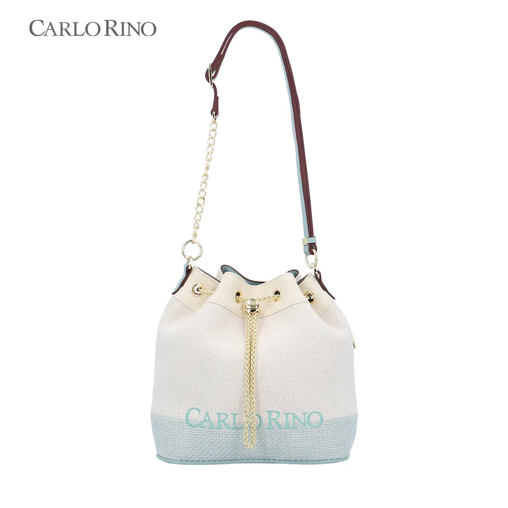 DuoTone Logogram Bucket Bag