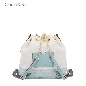 DuoTone Logogram Bucket Bag