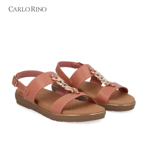 Cerise Link Sandals