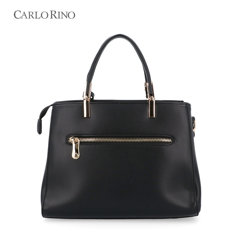 Beauty In Black Top Handle Bag II Carlo Rino Online Shopping