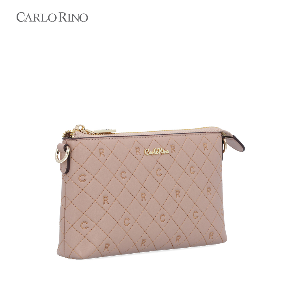 Carlo Rino 2-fold Small Wallet Lavender 35270-501-59 Metro Department Store