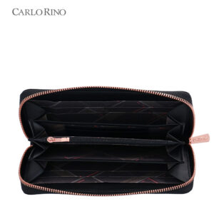 Carlo GEO Nylon Zip Around Wallet