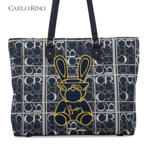 Carlo GEO Jacquard Bun Bun Tote