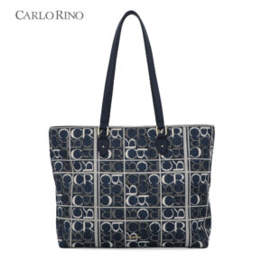 Carlo GEO Jacquard Bun Bun Tote