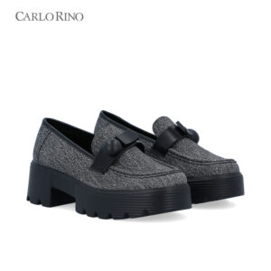 CR Textured Charm Loafers