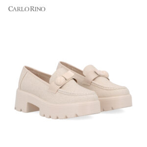 CR Textured Charm Loafers