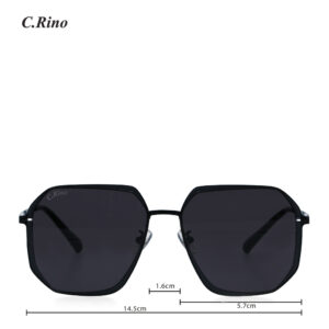 C.Rino Noir Jet Sunglasses