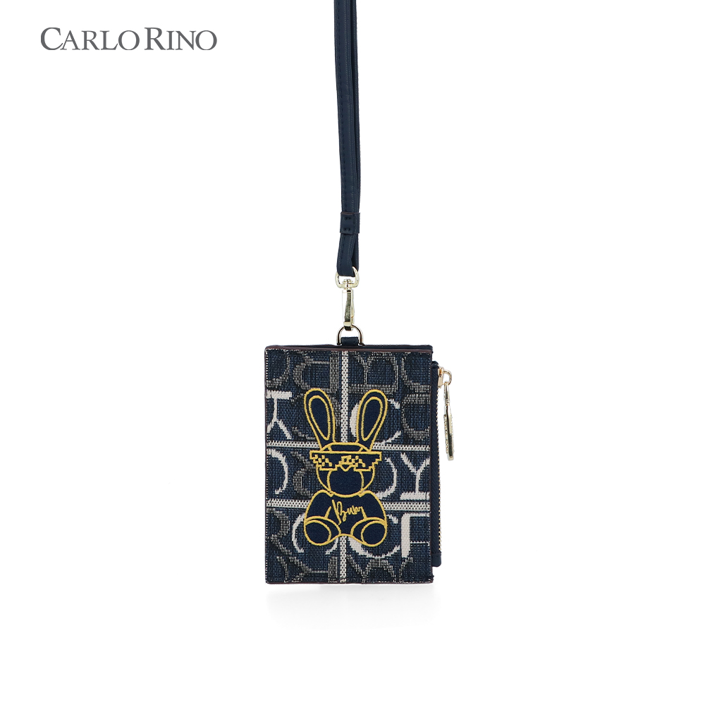 Carlo GEO Jacquard Bun Bun Lanyard