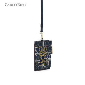 Carlo GEO Jacquard Bun Bun Lanyard