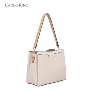 CR Monogram in Cream Shoulder Bag