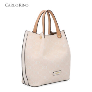 CR Monogram in Cream Tote Bag