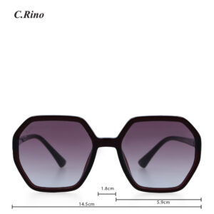 C.Rino "Maroon Essence" Sunglasses