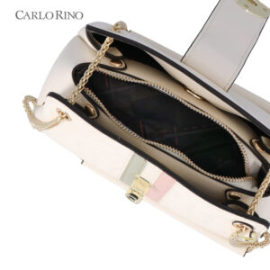 Mila Striped 2-way Shoulder Bag