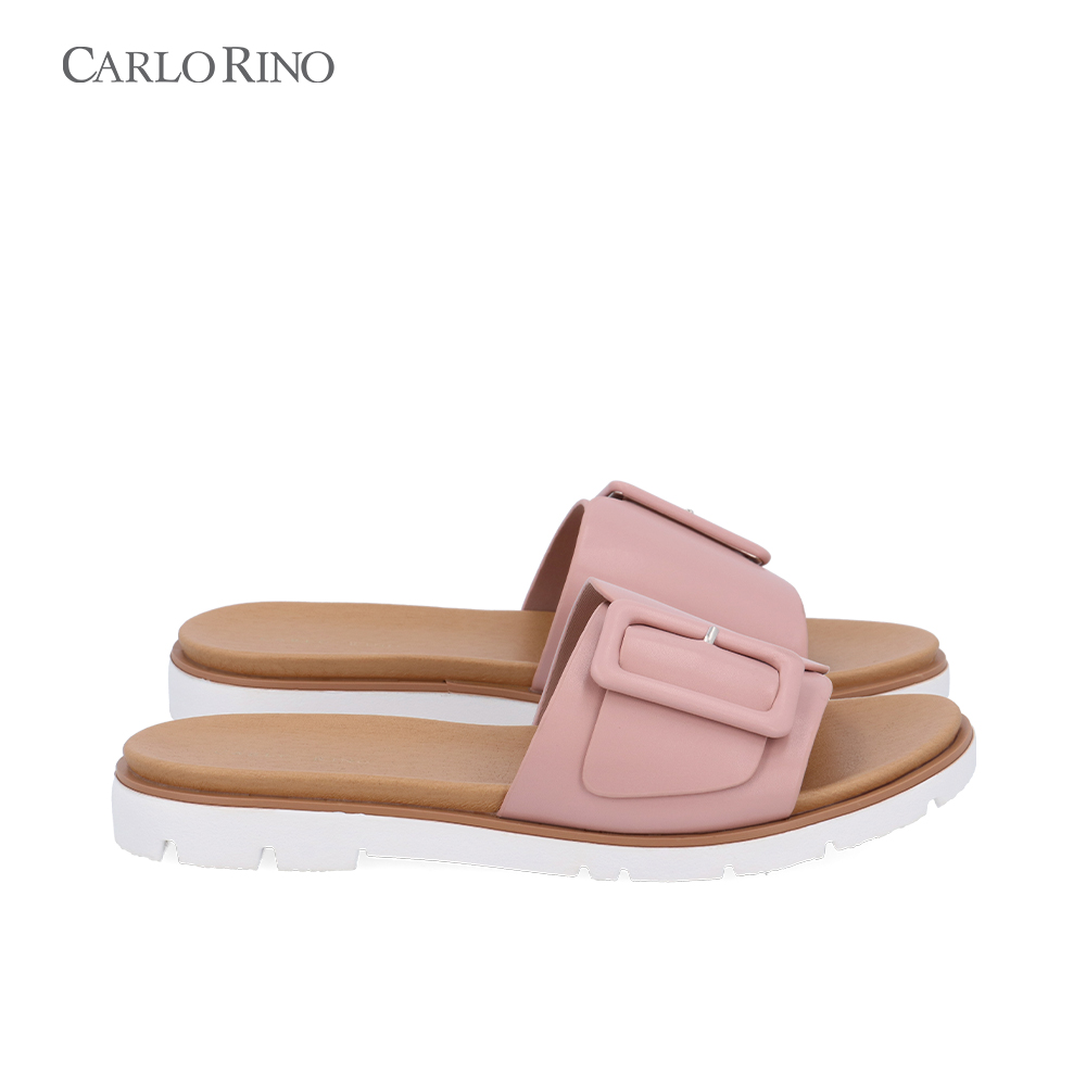 CR Oversized Buckled Sandals