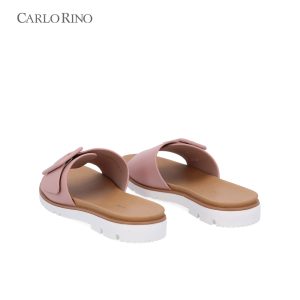 CR Oversized Buckled Sandals