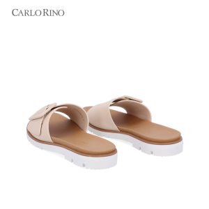 CR Oversized Buckled Sandals