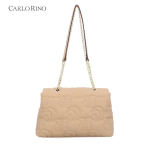 CR Sculpted Monogram Shoulder Bag