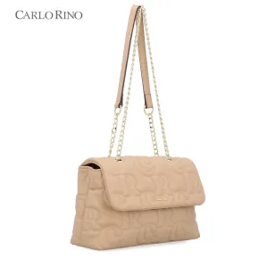 CR Sculpted Monogram Shoulder Bag