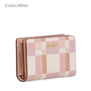 CR Dainty Check 2-Fold Short Wallet II