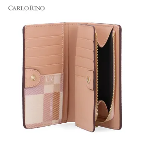 CR Dainty Check 2-Fold Short Wallet II