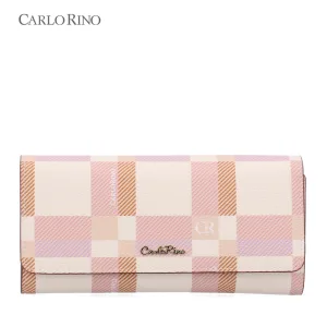 CR Dainty Check 3-Fold Wallet