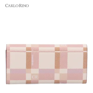 CR Dainty Check 3-Fold Wallet