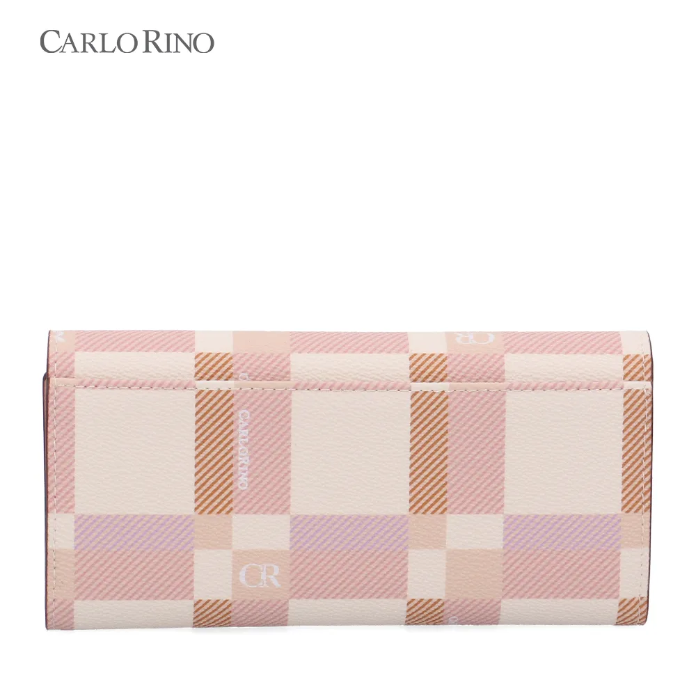 CR Dainty Check 3-Fold Wallet