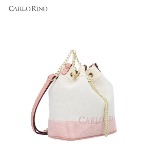 DuoTone Logogram Bucket Bag