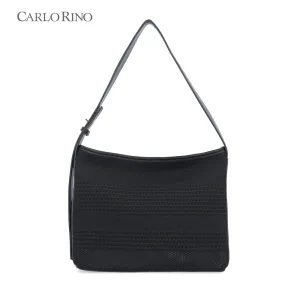 CR "The Quiet" Woven Shoulder Bag