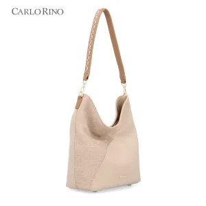 CR Miesha Paneled Double Zip Tote Bag