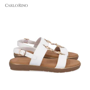 Cerise Link Sandals